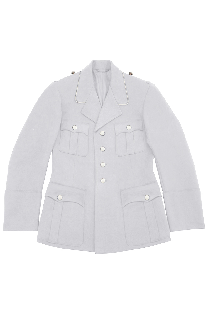 WWII German Luftwaffe M33 General Officer White Gabardine Jacket Dress ...